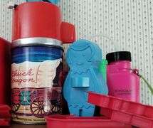 LOT Kool-Aid Dispenser Neon Binoculars Chuck Wagon Thermos