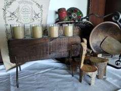 Antique Doll Wooden Blocks Basket Certificate