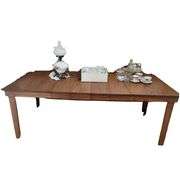 Gorgeous Solid Wood Handmade by Cabinet Maker Dining Table (Table Only)