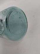 LOT 3 Antique Blue Ball Jars