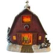 John Deere Barn Hawthorne Village John Deere Collection Lighted House