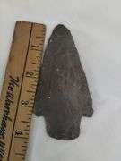 Primitive 4" Stemmed Arrow Head Indiana Native American