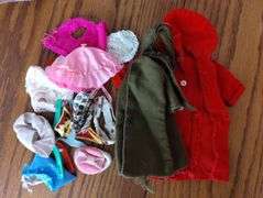 Vintage Barbie Trousseau Trunk Original Clothing Outfits