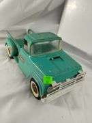 Vintage Pressed Steel Toy Truck Buddy L Aqua Pickup