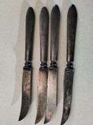 Souvenir Spoons + Napkin Rings Steak Knives