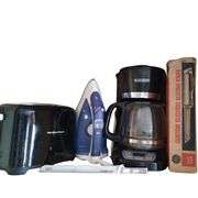 Small Appliances Toaster Iron Coffee Maker Knife
