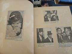 JFK LOT Books Magazines Scrap Book Warren Report