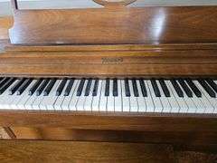 Howard Upright Piano Vintage Wood Playable or DIY Bar
