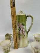 Vintage Handpainted Nippon Hot Chocolate Set