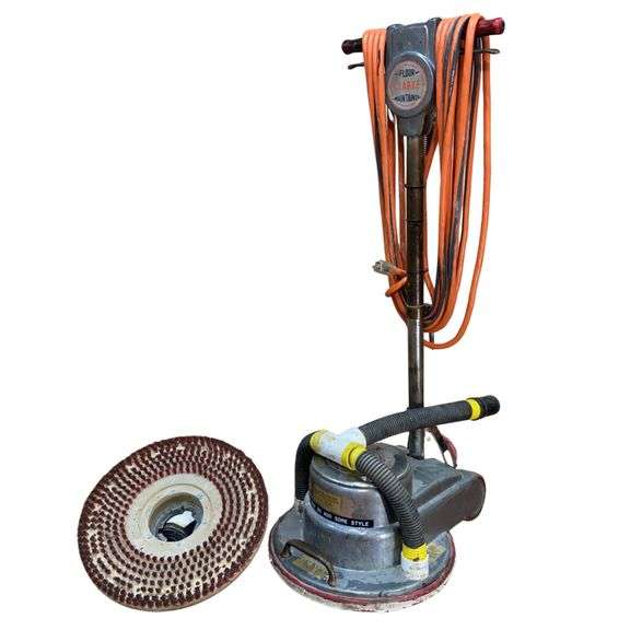 17" Clarke Low Speed Buffer, Drive Plate, Dust Skirt & Manifold