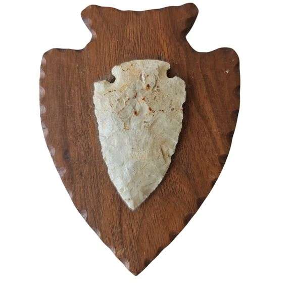 Arrowhead Mounted on Plaque