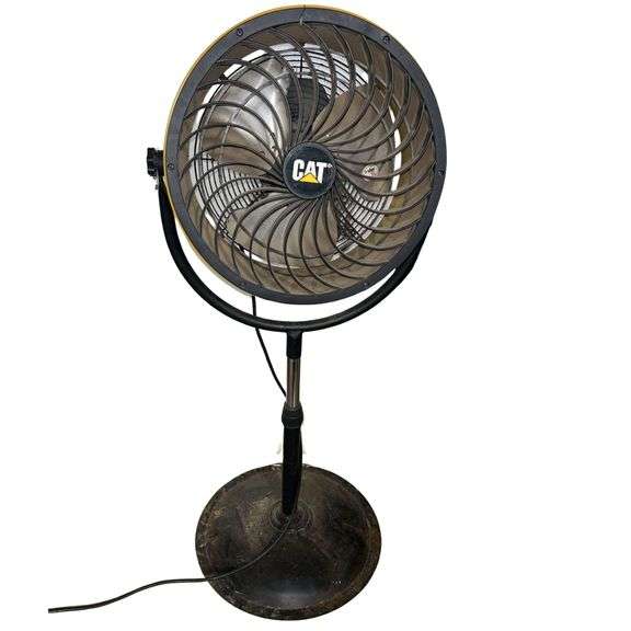 CAT Velocity Drum Fan Garage Shop Floor Stand - Bartkus Auctioneers