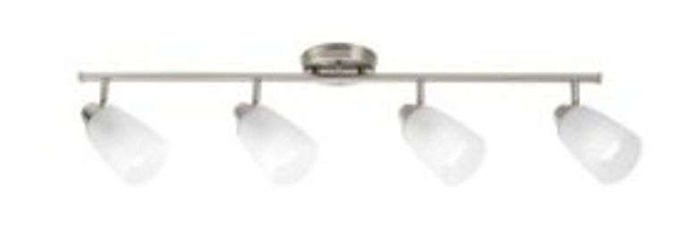 HUBBELL LIGHTING #P3362-09 Progress Track Lighting System, Plated Brushed Nickel