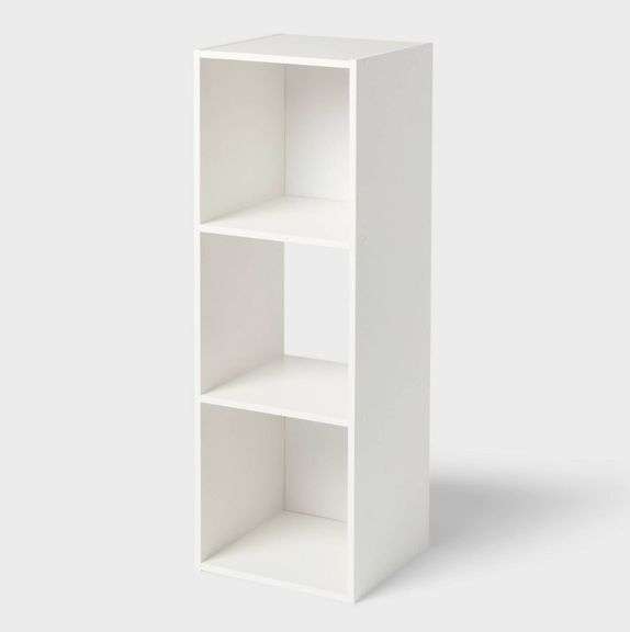 11" Cube Book Shelf White - Brightroom™
