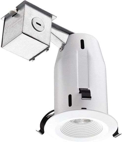 Lithonia Lighting LK3BMW M4 Recessed Kit with Integrated LED, 45 watts, 3 Inch, Silver