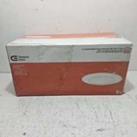 Commercial Electric 6 inch Recessed Light Trim Shower Brushed Nickel 12 Pack