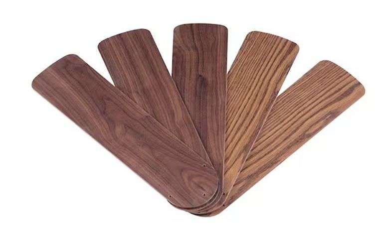 Westinghouse Oak/Walnut Indoor Replacement Blades for 52 in. Ceiling Fans (5-Pack)