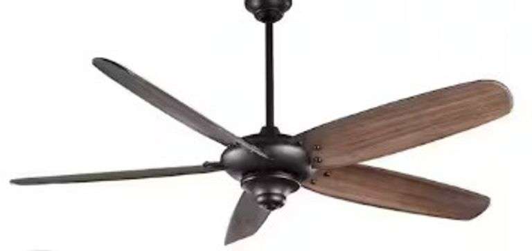 Home Decorators Collection Altura 68" Indoor Ceiling Fan with Remote - Black/Brown