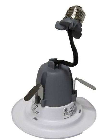 EcoSmart 65W Equivalent Soft White (2700K) BR30 E26 Dimmable LED Downlight Bulb