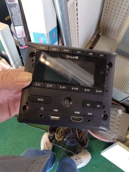 Drive RV Stereo AM/FM Radio/Bluetooth/Aux-In Sound System Receiver Wall ...