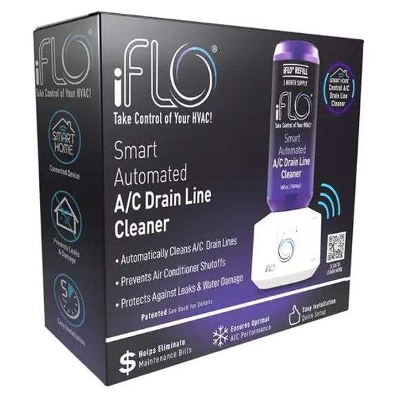 Iflo Reno iFLO Air Conditioner Line Cleaner 11.18 in. W X 11.62 in. H White - BGR