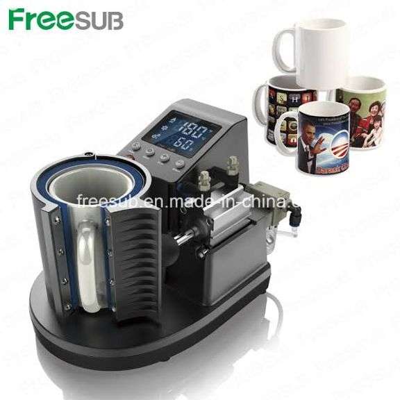 FreeSub ST-110 Pneumatic Auto Mug Press Machine Transfer Heat 230V 50Hz ...