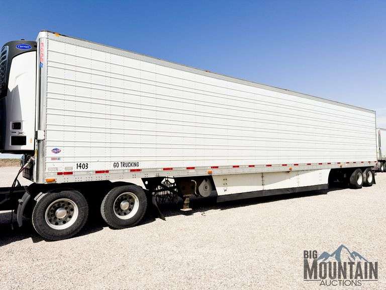 2014 Utility 3000R 53' Dual Axle Reefer Trailer
