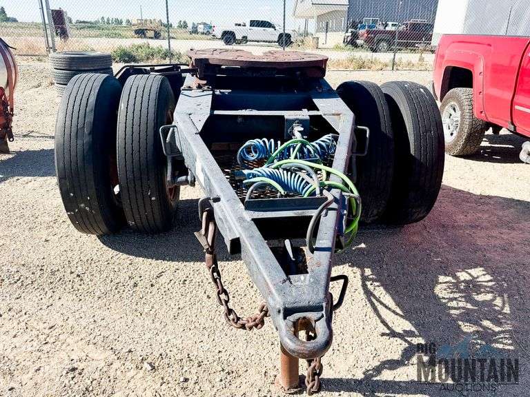 Single Axle Pintle Hitch Dolly