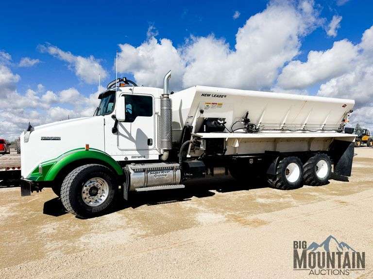2006 Kenworth T800 3 Axle Compost Truck