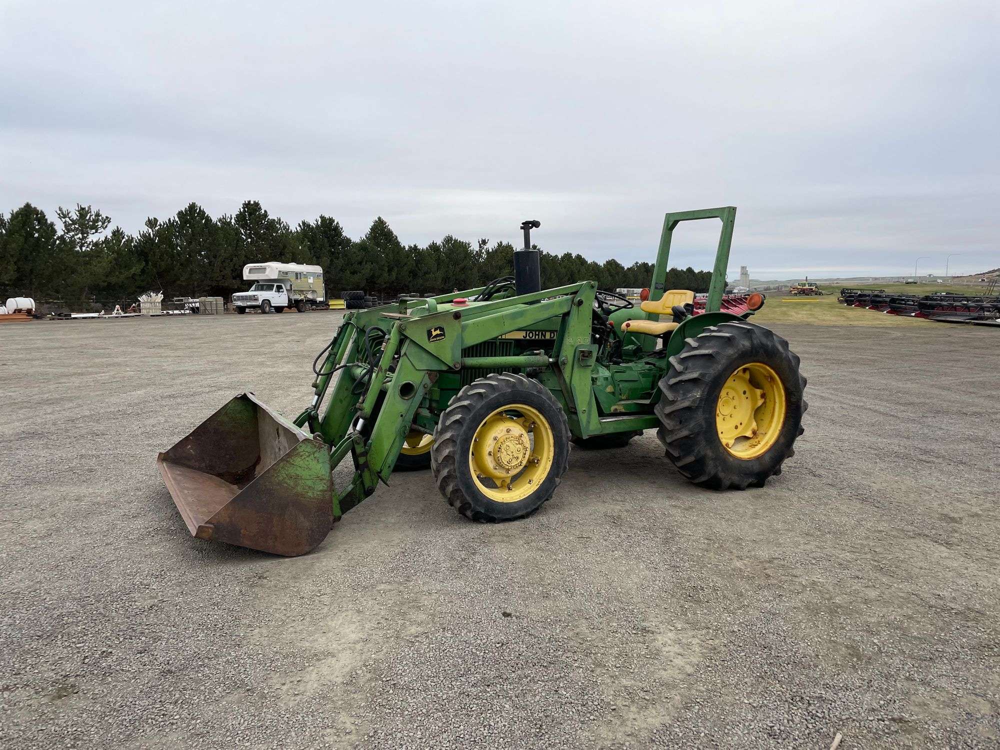 JOHN DEERE グリーン オーバーオール LL JOHN DEERE グリーン オーバーオール LL JOHN DEERE グリーン