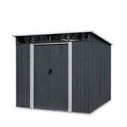 TMG-MS0608P 6’x8’ Metal Pent Shed With Skylight