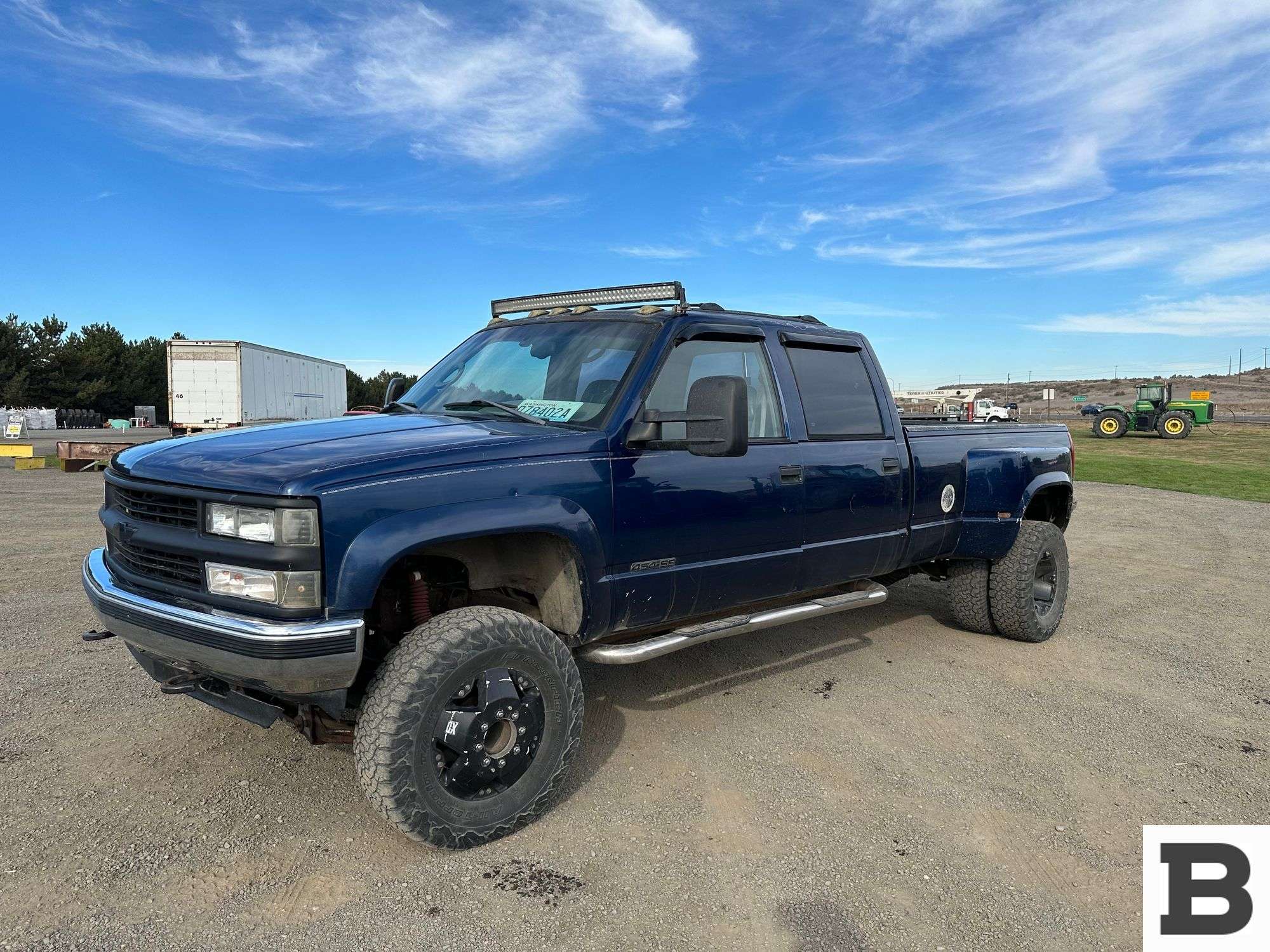 1995 Chevrolet K3500 Pickup - Booker Auction Company, image size:2000x1500