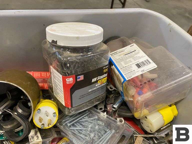 Screws, Electrical Parts, Shop Tools Booker Auction Company
