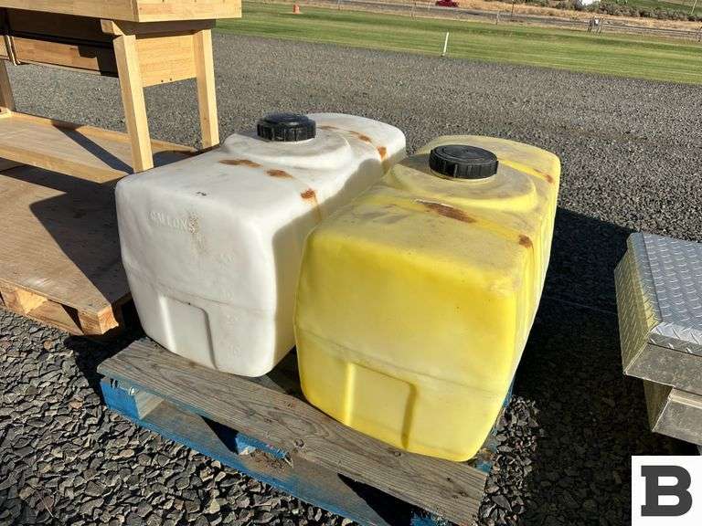 50 Gallon Poly Chemical Tanks