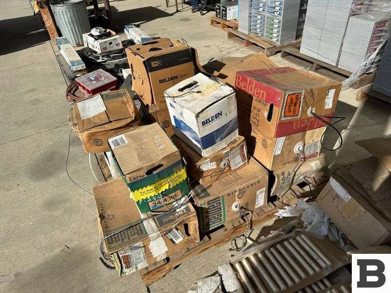 Wire Cable, Cat5e, Unreel Wire Booker Auction Company