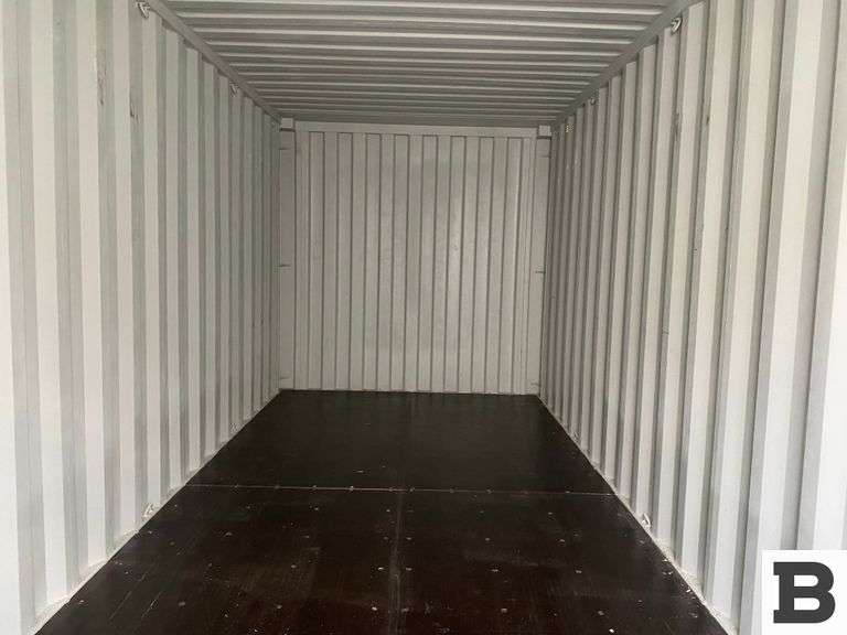 2024 20' Shipping Container Booker Auction Company