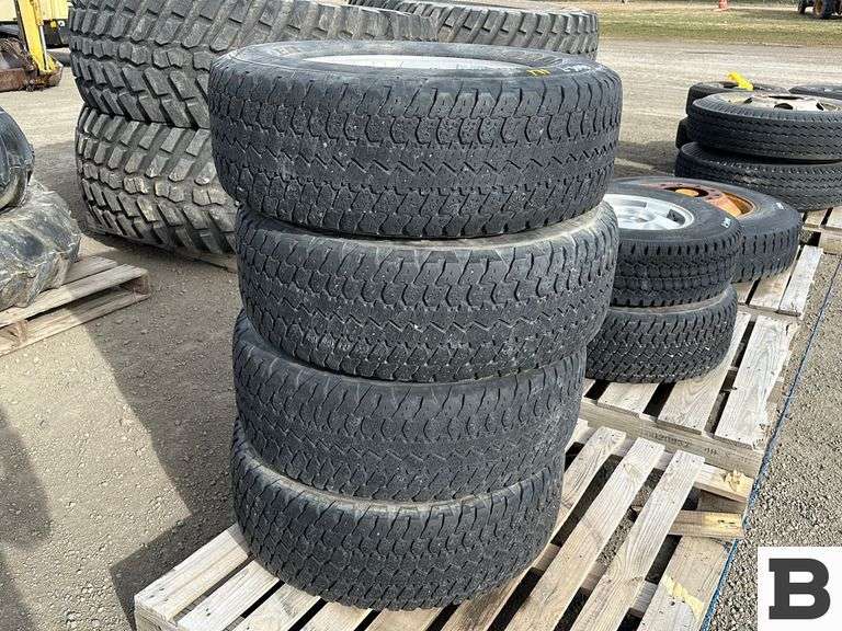 Goodyear 265/70R17 Tires and Rims Booker Auction Company