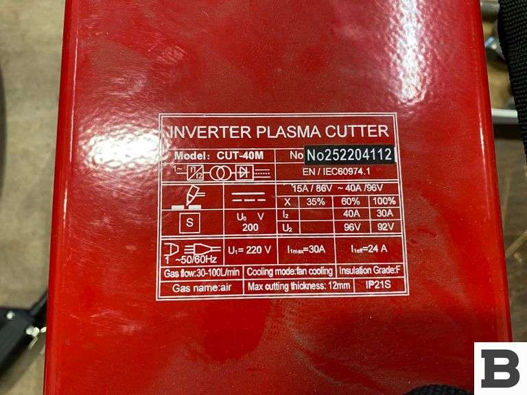 Heavy Duty Power Systems CUT40M Inverter Plasma Cutter Booker