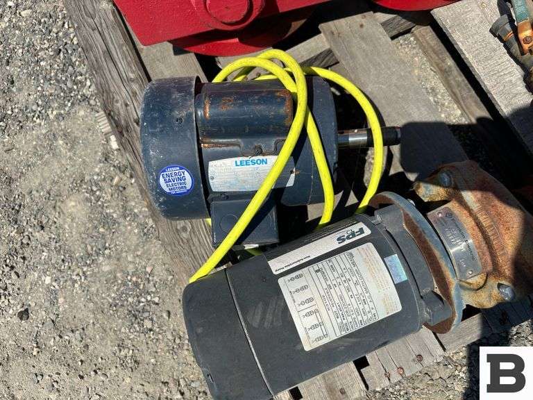 10 Ton Crane Trolley, Clamps, Motor and Pumps