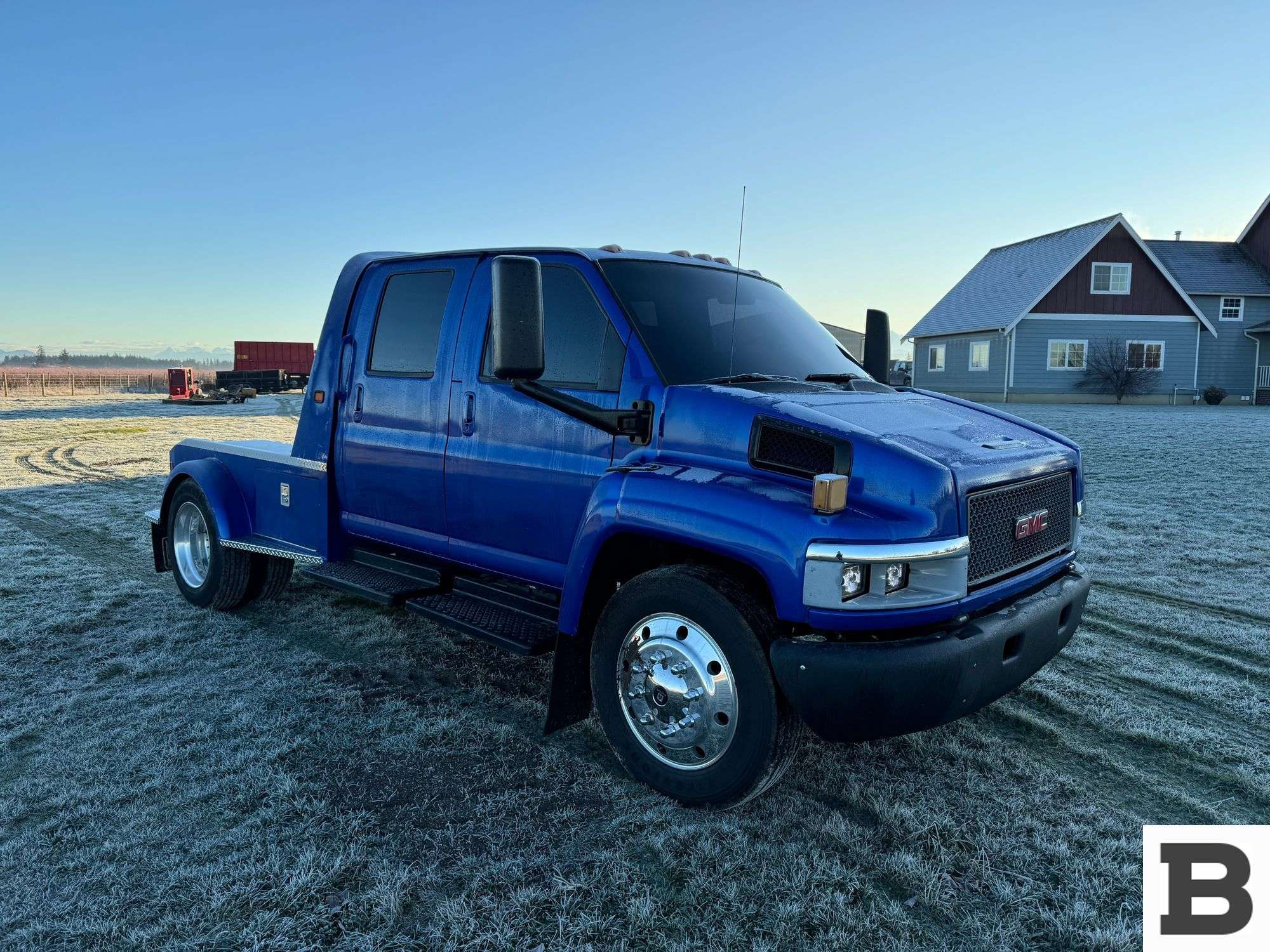 2004 GMC TopKick C4500 Flatbed Truck - Lynden, WA - Booker Auction