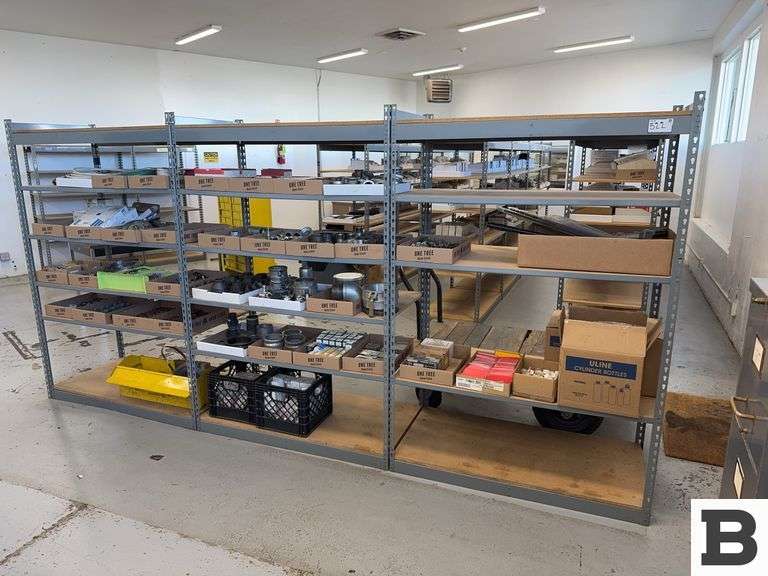 Boosker Rack 2'x4' Metal Storage Racks - Booker Auction Company