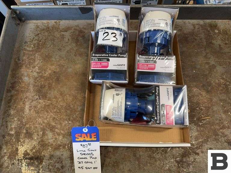 Little Giant Evaporative Cooler Pumps