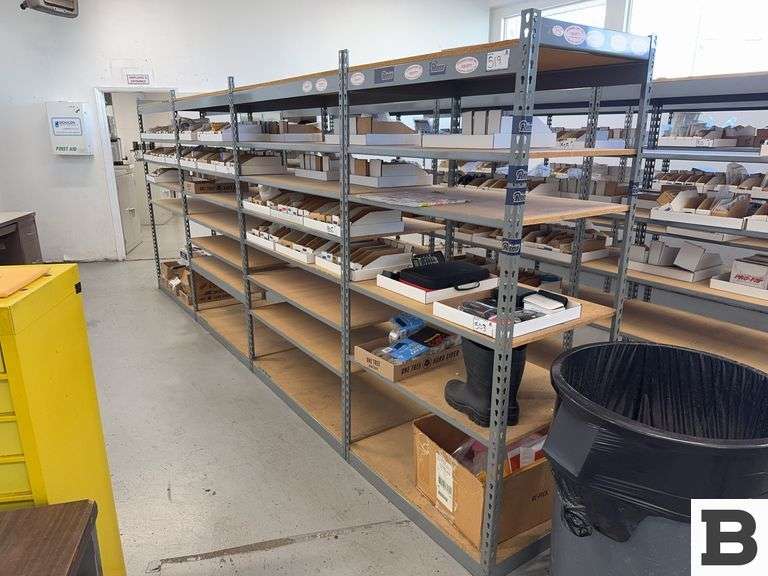2'x4' Metal Storage Racks - Booker Auction Company