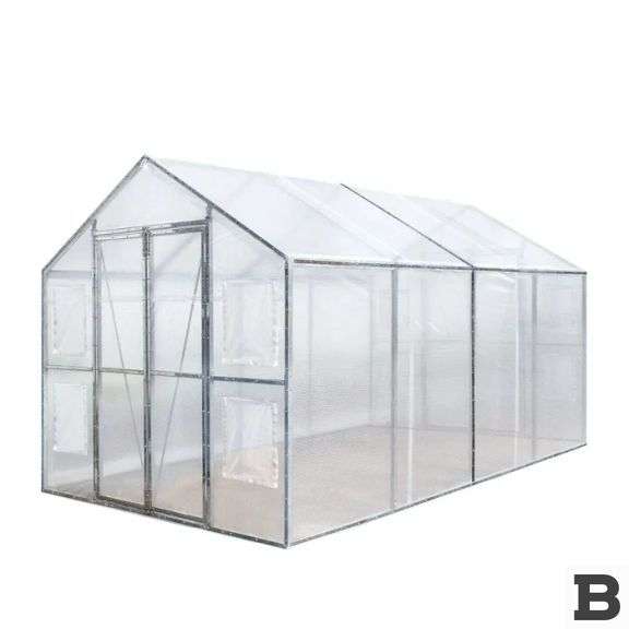 TMG TMG-GH813 8’x13’ Galvanized Steel Greenhouse Grow Tent