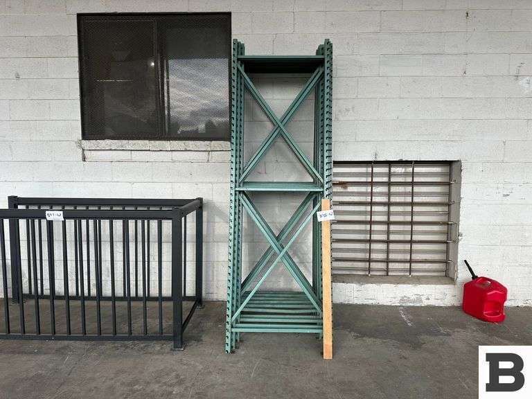 Boosker Rack (12) 8’ Rack Uprights - Booker Auction Company