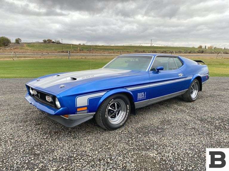 1972 Ford Mustang Mach 1 Hardtop 2-Door Classic Car