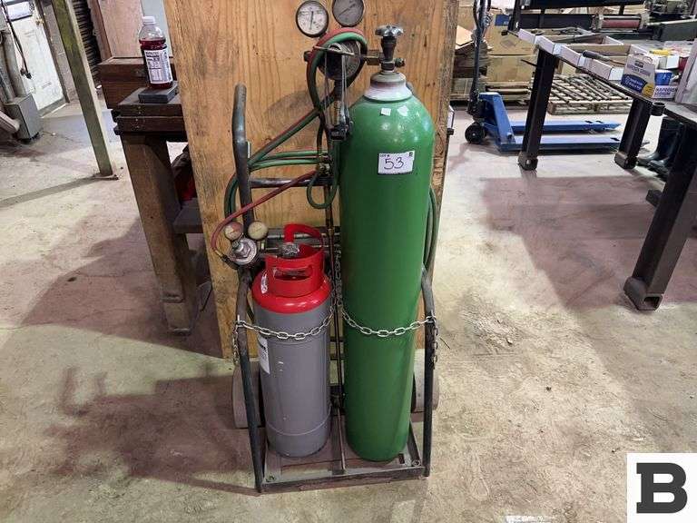 Rosebud Oxy-Map Gas Torch Set