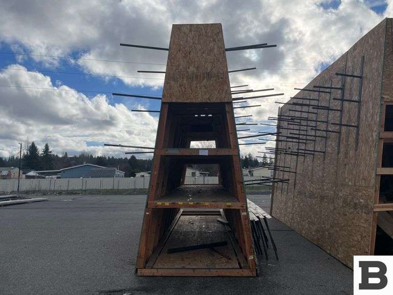 Boosker Rack A-Frame Racks - Booker Auction Company