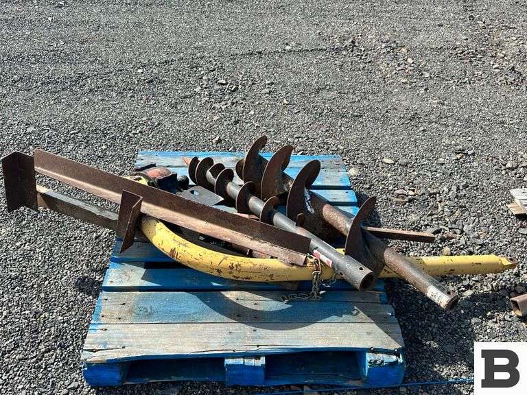 3PT Post Hole Digger Attachment