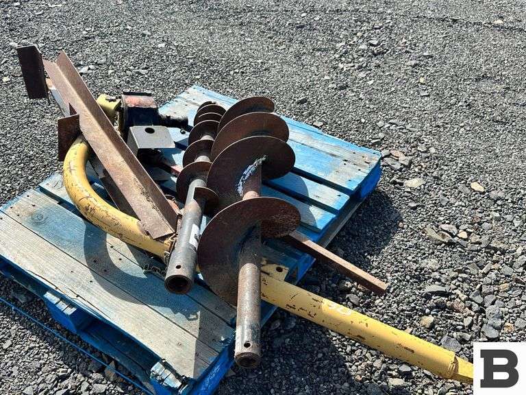 3PT Post Hole Digger Attachment
